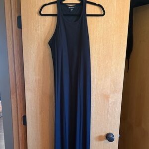 Athleta signature ribbed Black Maxi Dress